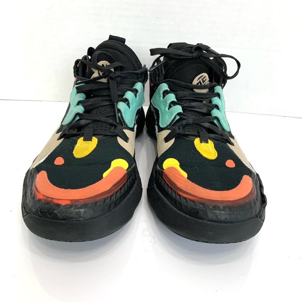 adidas Black Multicolor Athletic Shoes - Picture 3 of 10